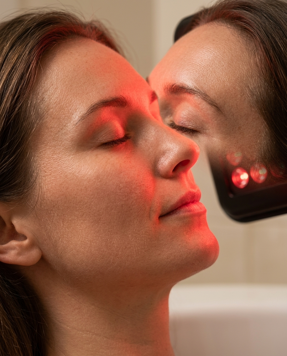 VitaLight Pro Rotlicht Therapie Panel – KI-generiertes Produktbild 2